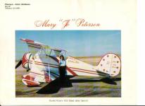 Mary Jo Peterson flew this in airshows for a while. This is the same plane Krier flew