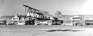 Tex doing a fly by